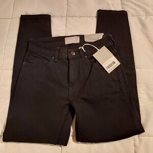 NWT Everlane midrise ankle jean, black, 25